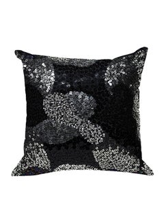 Buy Decorative Pillow Black 40x40cm in UAE