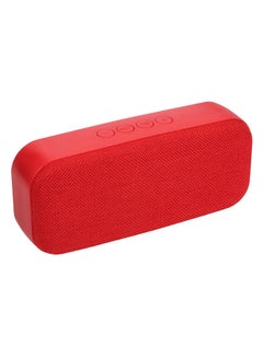 Buy Portable Water-Resistant Bluetooth Speaker Red in Saudi Arabia