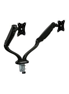 Buy 2-Arm LCD TV Desk Mount Black in UAE