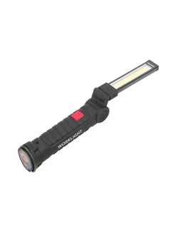 اشتري 360-Degree Folding LED Flashlight أسود/أحمر/أبيض 148x45 ملليمتر في الامارات