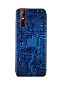 Buy TPU Silicone Case with Circuit Board Pattern For Vivo V15 Pro Multicolour in UAE