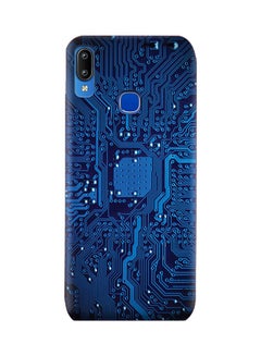 Buy TPU Silicone Case with Circuit Board Pattern For Vivo Y91 Multicolour in UAE