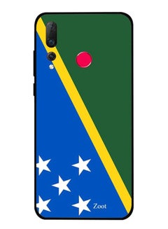 Buy Protective Case Cover For Huawei Nova 4 Solomon Island Flag in UAE