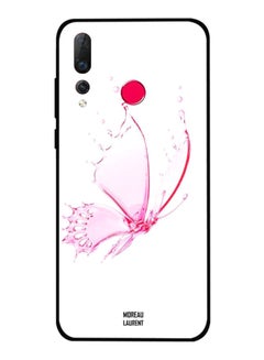Buy Protective Case Cover For Huawei Nova 4 Red Water Butterfly in UAE
