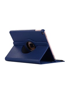 Buy 360 Degree Leather Smart Cover Case For 2018/2017 Apple Ipad 9.7 Inch Blue in UAE