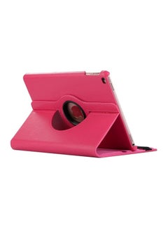 Buy 360 Degree Leather Smart Cover Case For 2018/2017 Apple Ipad 9.7 Inch Pink in Saudi Arabia