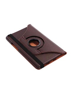 Buy Protective Flip Cover For Huawei MediaPad T3 8-Inch Brown/Black in Saudi Arabia