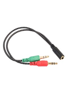 Buy Stereo Jack Y Splitter Cable Multicolour in Saudi Arabia