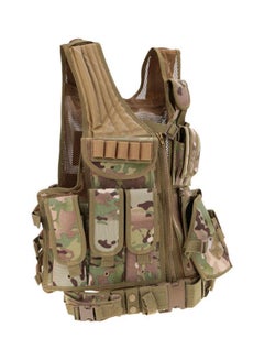 Buy Polyester Tactical Army Hunting Vest for Camping Hiking in UAE