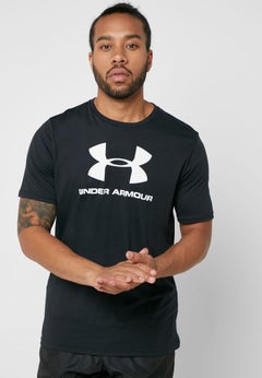 Buy Sportstyle Logo T-Shirt Black in UAE