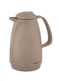 Buy Coffee And Tea Vacuum Flask Brown 1.5L in Saudi Arabia