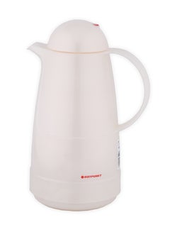 Buy Coffee And Tea Vacuum Flask Pearl White in Saudi Arabia