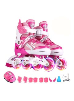 Buy Led Light Flashing Roller Skate Shoes in Saudi Arabia