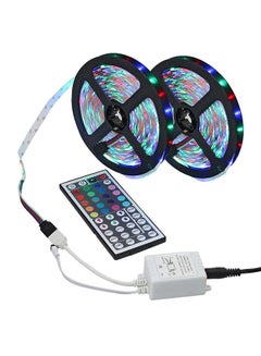 Buy RGB Flexible LED Light Strip With Remote Control Multicolour 10meter in Saudi Arabia