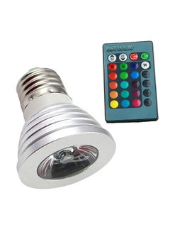 Buy RGB LED Spotlight Bulb Multicolour 9.4x8.9x6.1centimeter in UAE