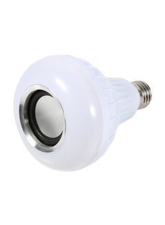 Buy LED Wireless Bluetooth Light Bulb With Remote Multicolour in UAE