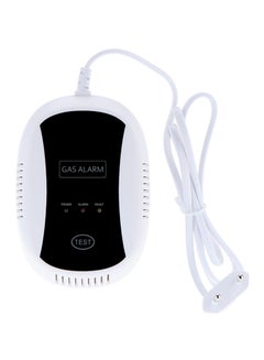 Buy Natural Gas Leakage Alarm Detector Sensor White in UAE