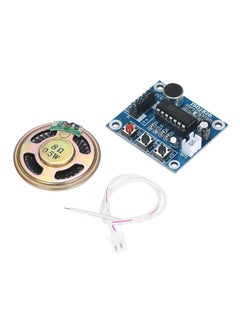 Buy 3-Piece Isd1820 Voice Recording Module Sound Playback Board Multicolor 0.066kg in UAE