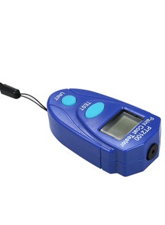 Buy Mini Digital Accurate Car Paint Thickness Tester Blue in UAE