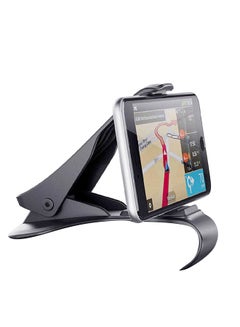 Buy Universal Car Dashboard Mount Holder Black in UAE