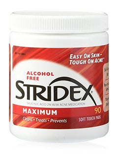 Buy Stri-Dex Daily Care Acne Pads Maximum Strength .inch in UAE