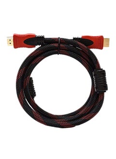 Buy HDMI Cable For Sony Xbox One PS3/PS4 Red/Black in Saudi Arabia