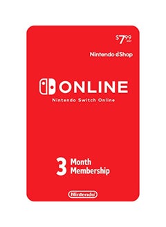 Buy Online 3-Month Individual Membership - Nintendo Switch in UAE