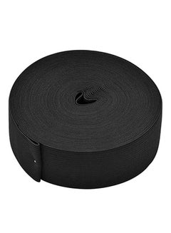 Buy Multipurpose Elastic Spool Black 11yard in Saudi Arabia