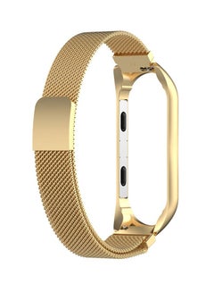 Buy Replacement Band For Xiaomi Mi Band 3 Gold in Saudi Arabia