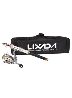 Buy Telescopic Fishing Rod And Reel Full Kit With Carrier Bag in Saudi Arabia