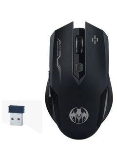 Buy Bluetooth Wireless Rechargeable Gaming Mouse Black in Egypt