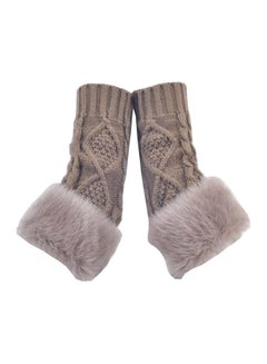 Buy Gloves For Women Beige in Saudi Arabia