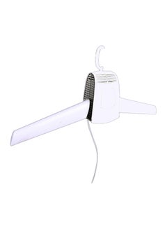 Buy Portable 150W Power Smart Electric Clothes Dryer With Hanger White in UAE