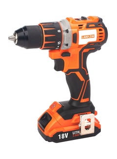 Buy Cordless Brushless Drill Orange/Black 13mm in Saudi Arabia