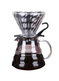 Buy Manual Hand Drip Coffee Maker 400ml G660 Silver in UAE