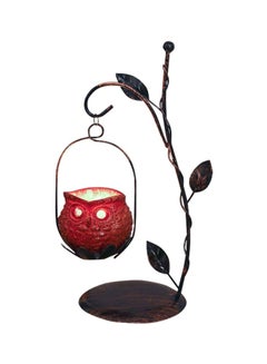 Buy Decorative Candle Holder Red 10.5 X 10.5cm in UAE