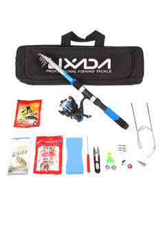 Buy Telescopic Fishing Rod And Reel Full Kit With Carrier Bag 2.1meter in Saudi Arabia