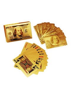 اشتري 24 K Gold Plated Playing Card في السعودية