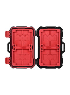 Buy Memory Card Case Black/Red in Saudi Arabia