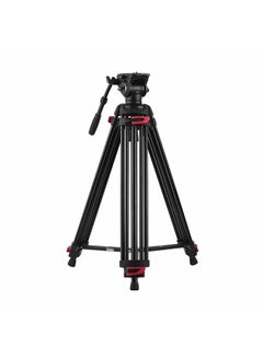 اشتري 3-Section Tripod Stand Black/Red في السعودية