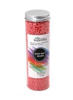 Buy Wax Hard Beans For Hair Removal Rose 400grams in UAE