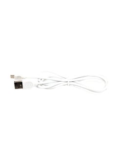 اشتري Micro USB Charging And Data Transfer Cable For Samsung Galaxy Note 4/Note 5 أبيض 1 متر في السعودية