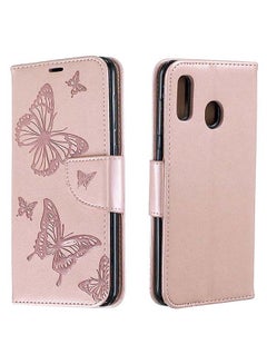 Buy Flip Case Cover For Samsung Galaxy A20/A30 Pink in UAE