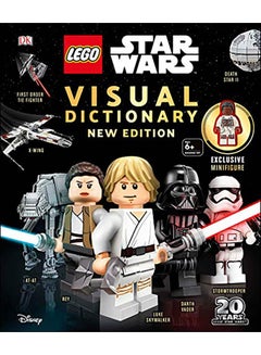 Buy Lego Star Wars Visual Dictionary: New Edition: With Exclusive Minifigure [With Toy] Hardcover English by DK - 2019 in UAE