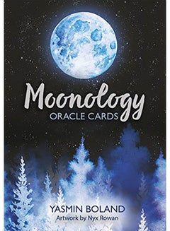 اشتري Moonology Oracle Cards Paperback English by Yasmin Boland - 2018 في السعودية