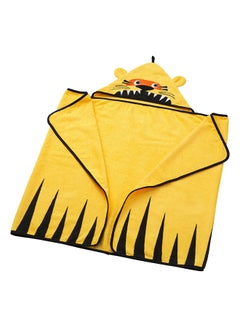 Buy Tiger Printed Bath Towel With Hood in Saudi Arabia