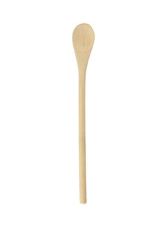Buy Beech Wood Mustard Spoon Beige 0.3x0.9x7.9inch in Saudi Arabia