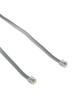 Buy Straight Landline Telephone Cable Grey in UAE