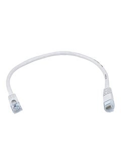 Buy Cat6 UTP Network Ethernet Cable White/Clear in UAE
