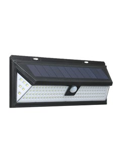 Buy 3 Mode Waterproof 118 LED PIR Motion Sensor Emergency Security Lights Solar Powered Wall Lamp Multicolour 0.476kg in UAE